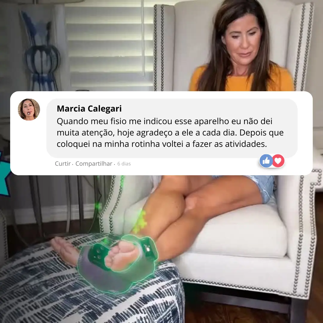 Depoimento Marcia Calegari usando o EMSensy na poltrona