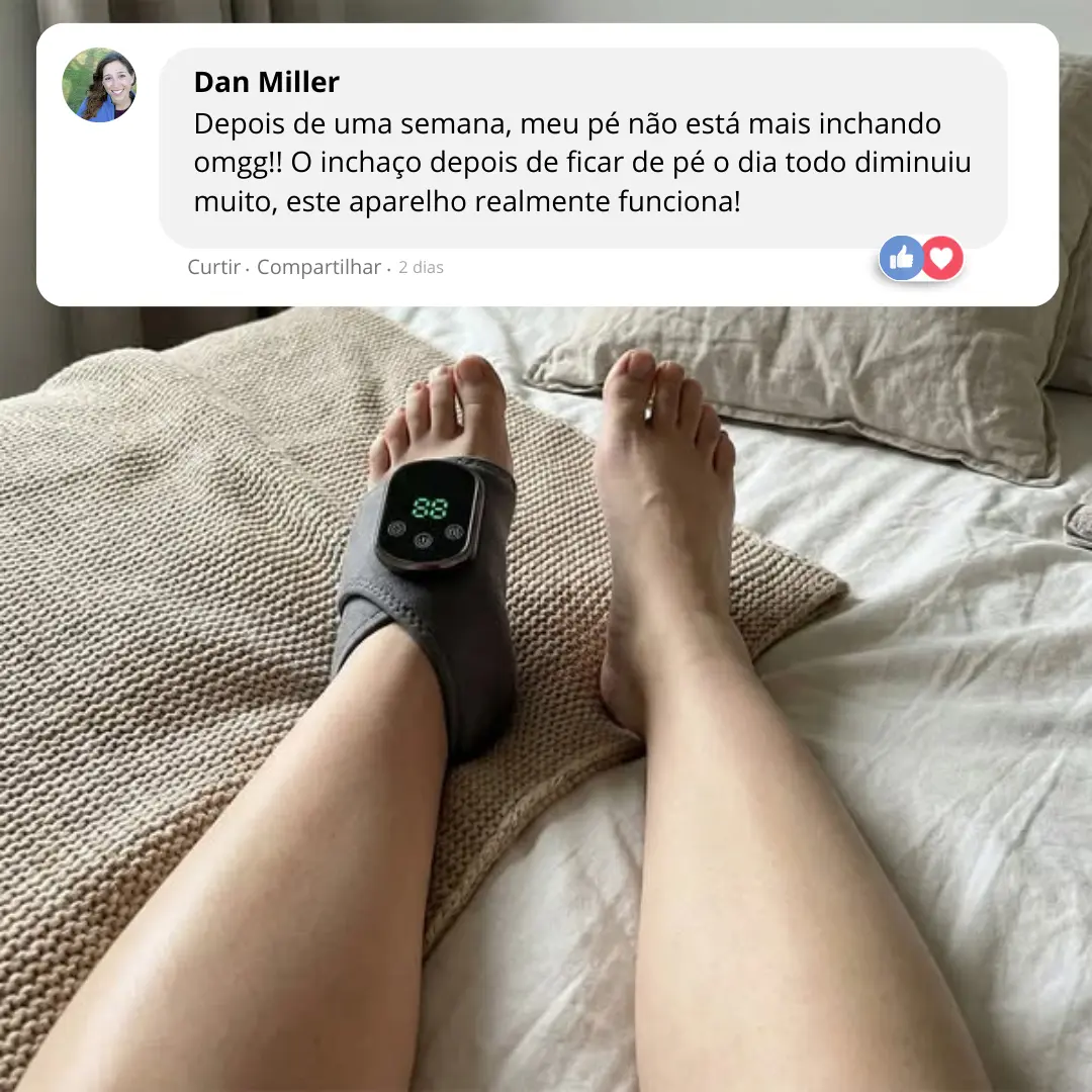 Depoimento Dan Miller com o EMSensy na cama